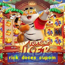 rick doces cupom primeira compra